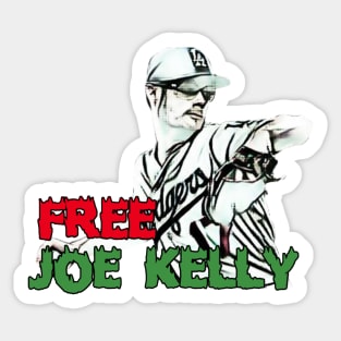 Free Joe Kelly Baseball Sticker